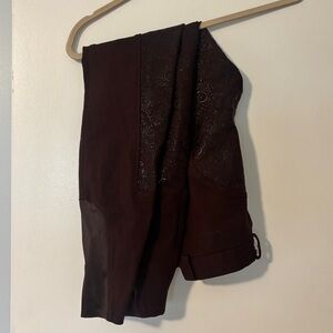 Smartpak Piper Full Seat Burgundy Breeches, Size 24R